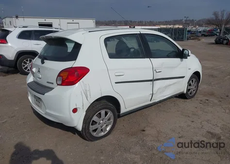 2014 Mitsubishi Mirage Es from USA, damaged, VIN ML32A4HJ9EH004456
